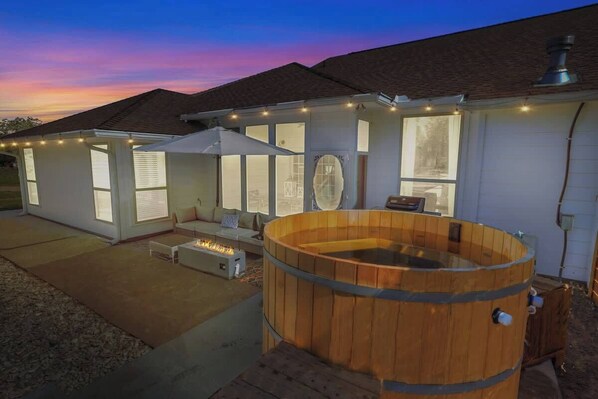 House, Multiple Beds, Pool Access (157 Kurt Kramer Rd) | Terrace/patio - The KK Ranch-private Pool-hill Country Bliss (Fredericksburg)