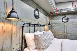 Desk, iron/ironing board, travel cot, free WiFi