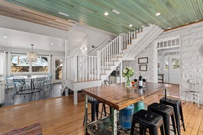 House, 1 King Bed, Hot Tub | Dining - The Spot (Harper)