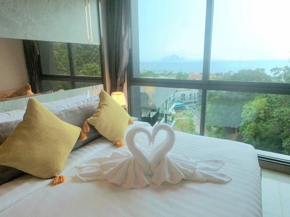 1 bedroom, iron/ironing board, Internet, bed sheets