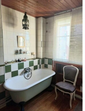 シャワー、ヘアドライヤー、タオル、トイレットペーパー