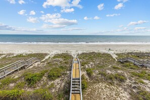 Accommodatie ligt op het strand