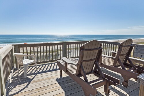 4BR, Ocean Front, Dogs OK - One Level!