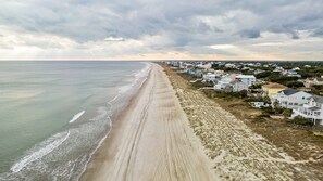 Accommodatie ligt op het strand