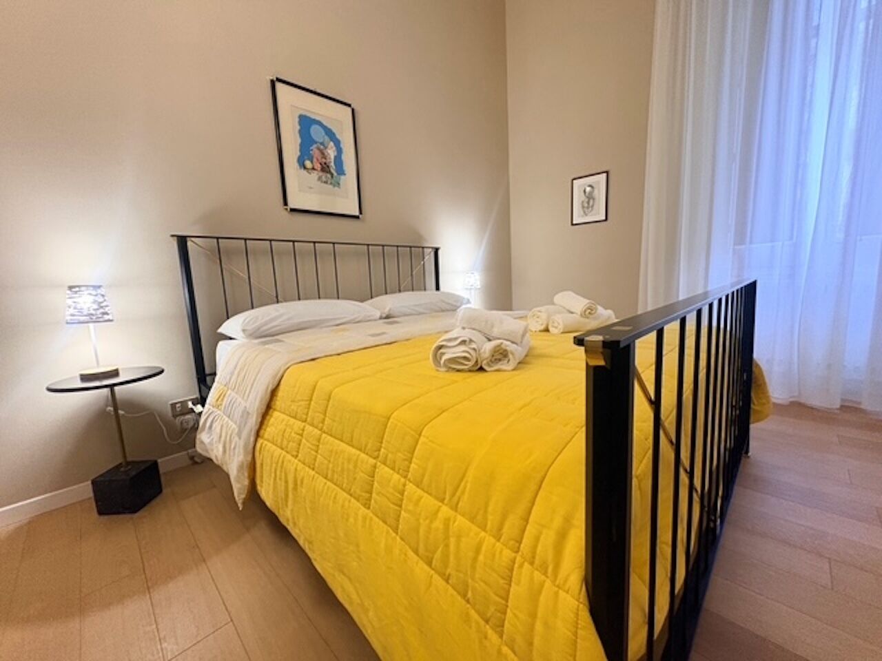 Frette Italian sheets, premium bedding, down duvets, pillow-top beds