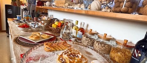 Frokostbuffé er inkludert hver dag