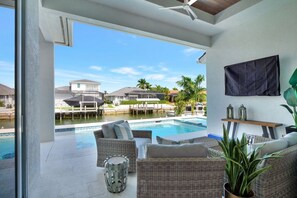 Una piscina climatizada