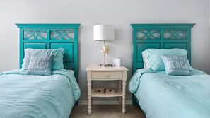 2 slaapkamers, een strijkplank/strijkijzer, gratis wifi, beddengoed