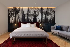 Junior-herbergi | Ítölsk Frette-rúmföt, rúmföt af bestu gerð, rúm með memory foam dýnum