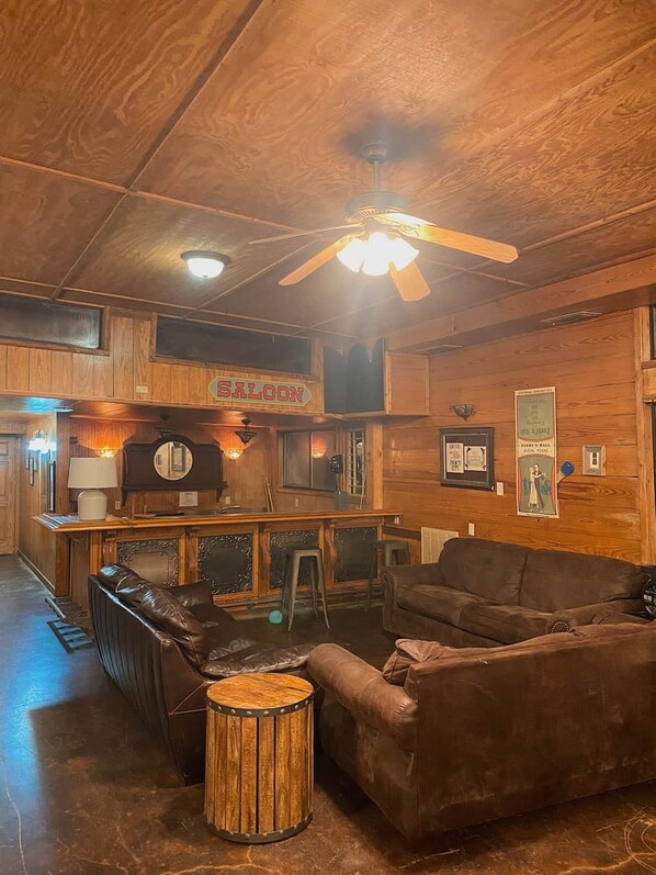 Smart TV, DVD player, foosball, table tennis