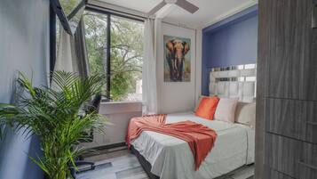 1 bedroom, in-room safe, iron/ironing board, WiFi