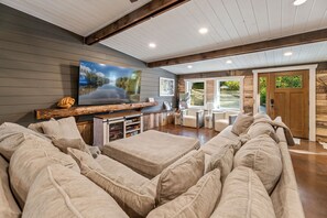 Smart TV, video games, ping pong