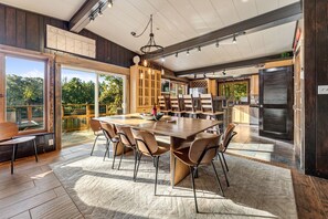 Dining - Rustic River Retreat • Hot Tub • Arcade • Beach (Black River Falls)