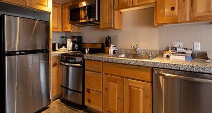 Excellent location for skiers during a great time of the year.