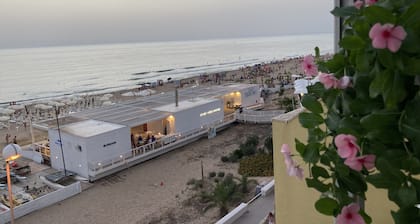 Terrace overlooking the sea