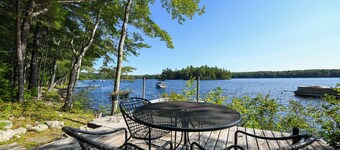 Designer Lakefront Retreat with Panoramic Sunset Views