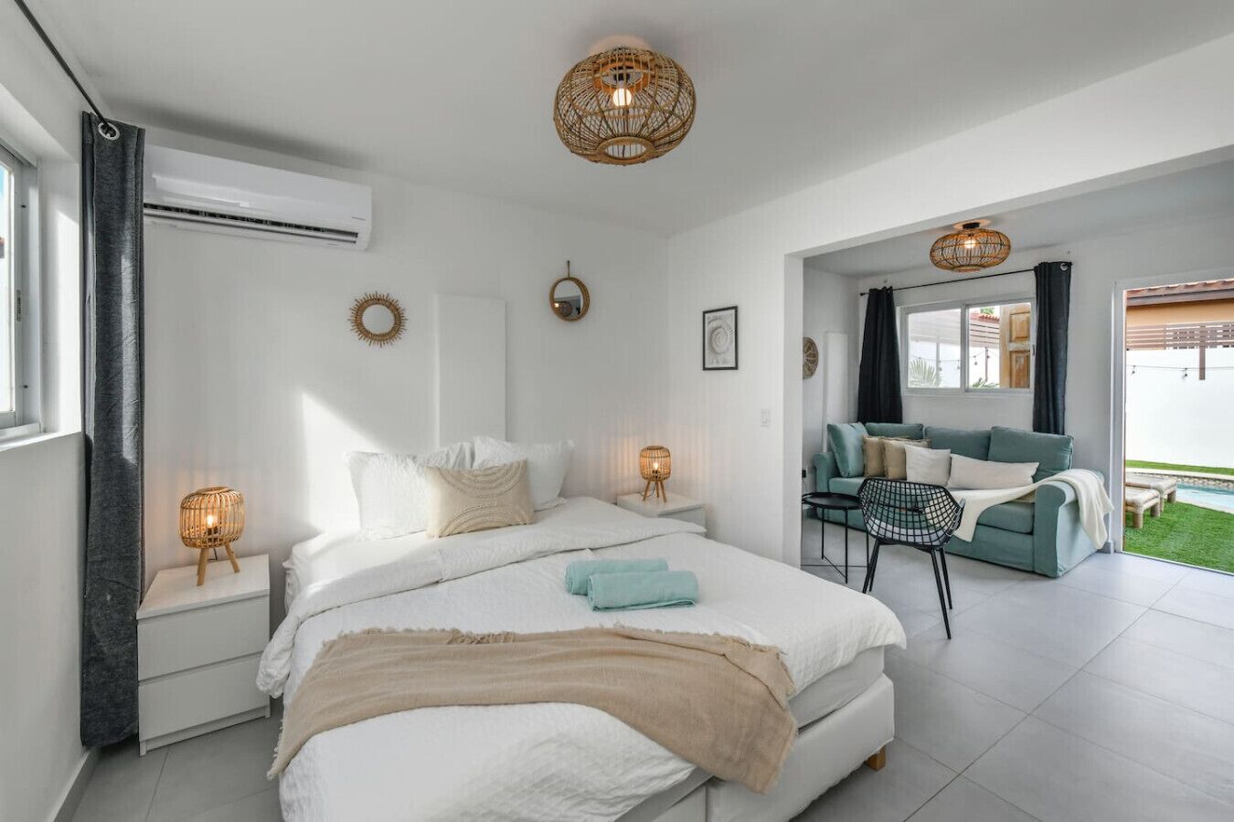 3 bedrooms, iron/ironing board, travel crib, WiFi