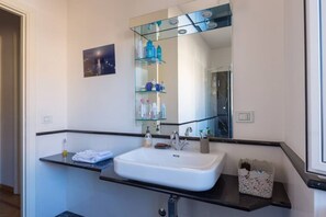 Dutxa, assecador de cabells, bidet i xampú 