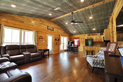 Old Mill Cabin #2 - on the Little MO River, large yard, bunk room!