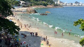 Accommodatie ligt op het strand