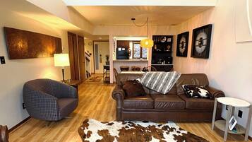 TV connectée, cheminée