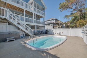 Pool - 1712 - Happy Childhood, Ocean Sands, Private Pool, Hot Tub, Pool Table & More (Corolla)
