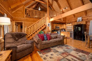 TV connectée, cheminée