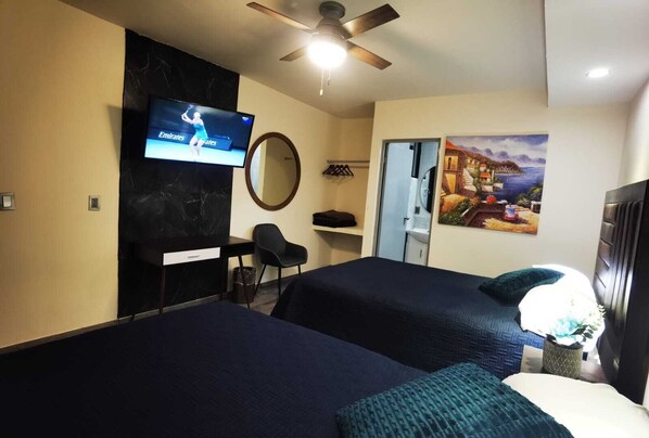 Basic Double Room | Premium bedding, down comforters, pillowtop beds, individually decorated