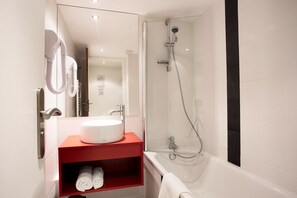 Towels, soap, shampoo