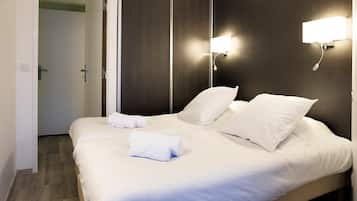 2 chambres, Wi-Fi gratuit, draps fournis