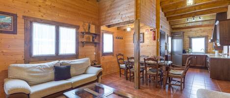 Télévision, cheminée