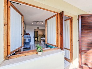 1 makuuhuone, vuodevaatteet