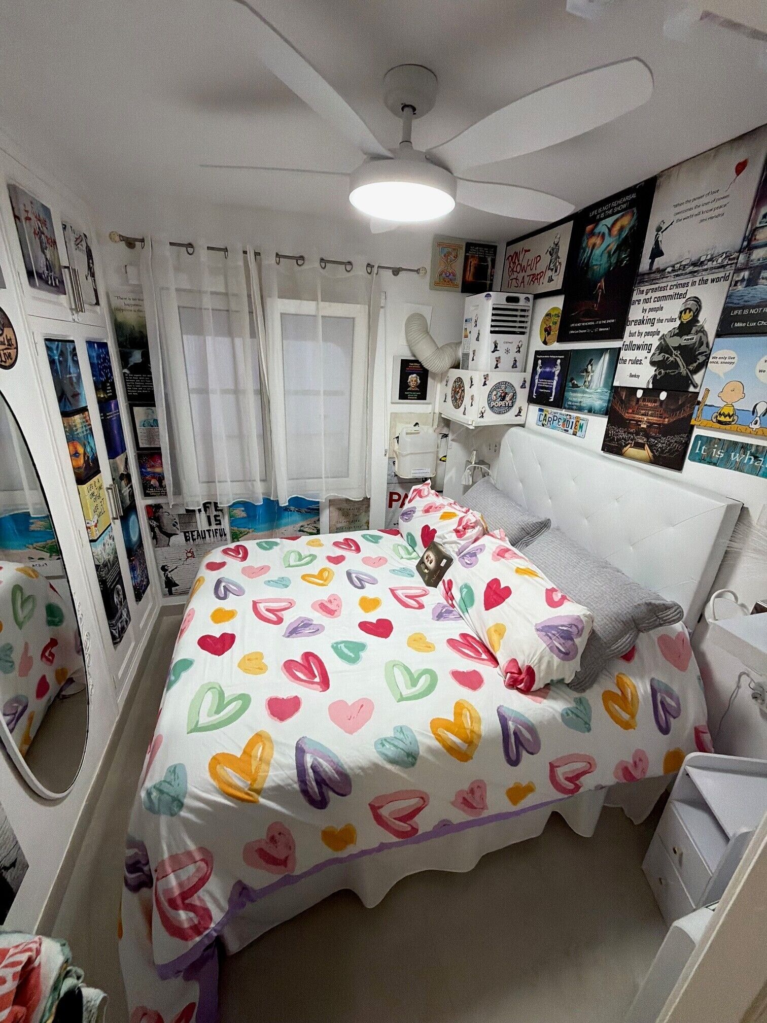 3 habitaciones, tabla de planchar con plancha y wifi gratis 