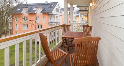 Ferienwohnung W4.2 - Strandnahe Lage - MIT Balkon - Kostenfreies Wlan - Sauna - Kaminofen- W4.2