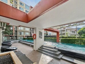 Apartment, 1 Bedroom, Accessible, Balcony | Pool