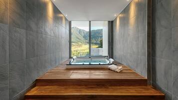 Premium bedding, down duvets, individually decorated