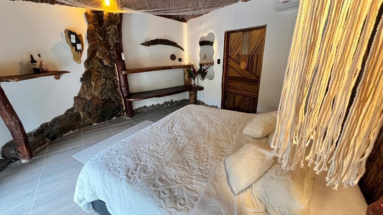 Design Cabin | Individually decorated, individually furnished, blackout drapes