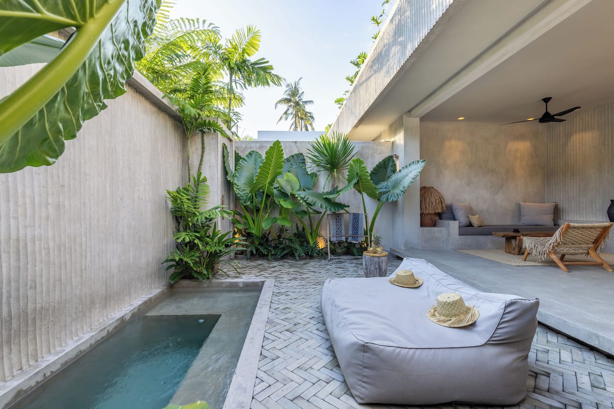Villa, 1 soverom, privat basseng | Hageutsikt