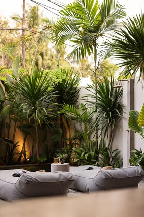 Villa, 2 camere da letto, piscina privata | Vista giardino