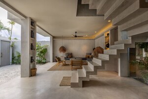 Deluxe Villa, 2 Bedrooms, Private Pool | Living area