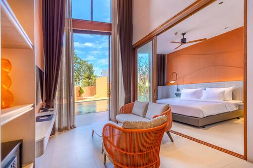 Duplex Pool Suite 2 Bedrooms with Pool Access | View from room