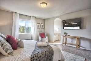 4 soverom, strykejern/-brett, reiseseng for barn og wi-fi