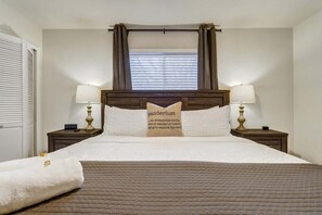 3 bedrooms, iron/ironing board, WiFi, bed sheets