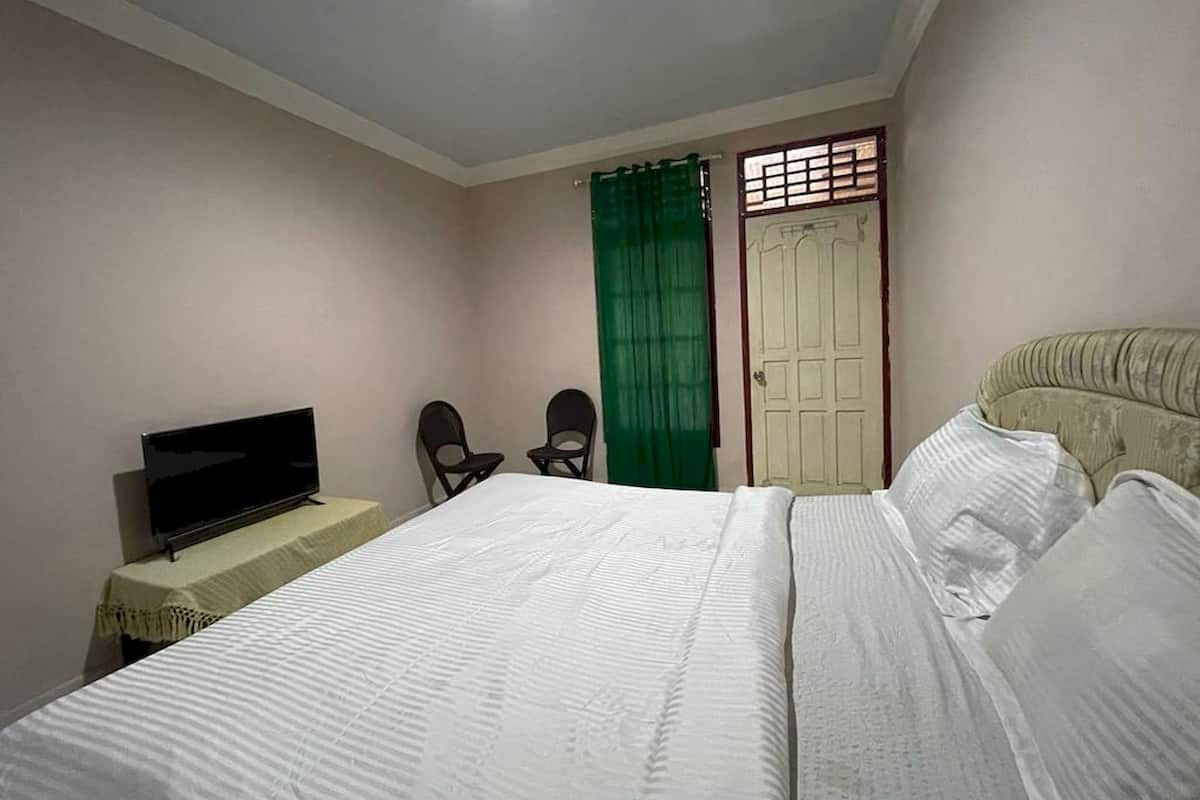 Deluxe Double Room | Laptop workspace, free WiFi, bed sheets