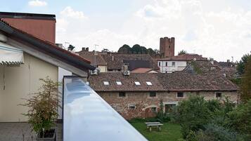 Appartement, 1 chambre, terrasse, vue jardin | Piscine