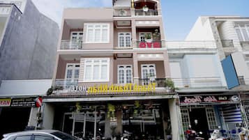 Façade de l’hébergement