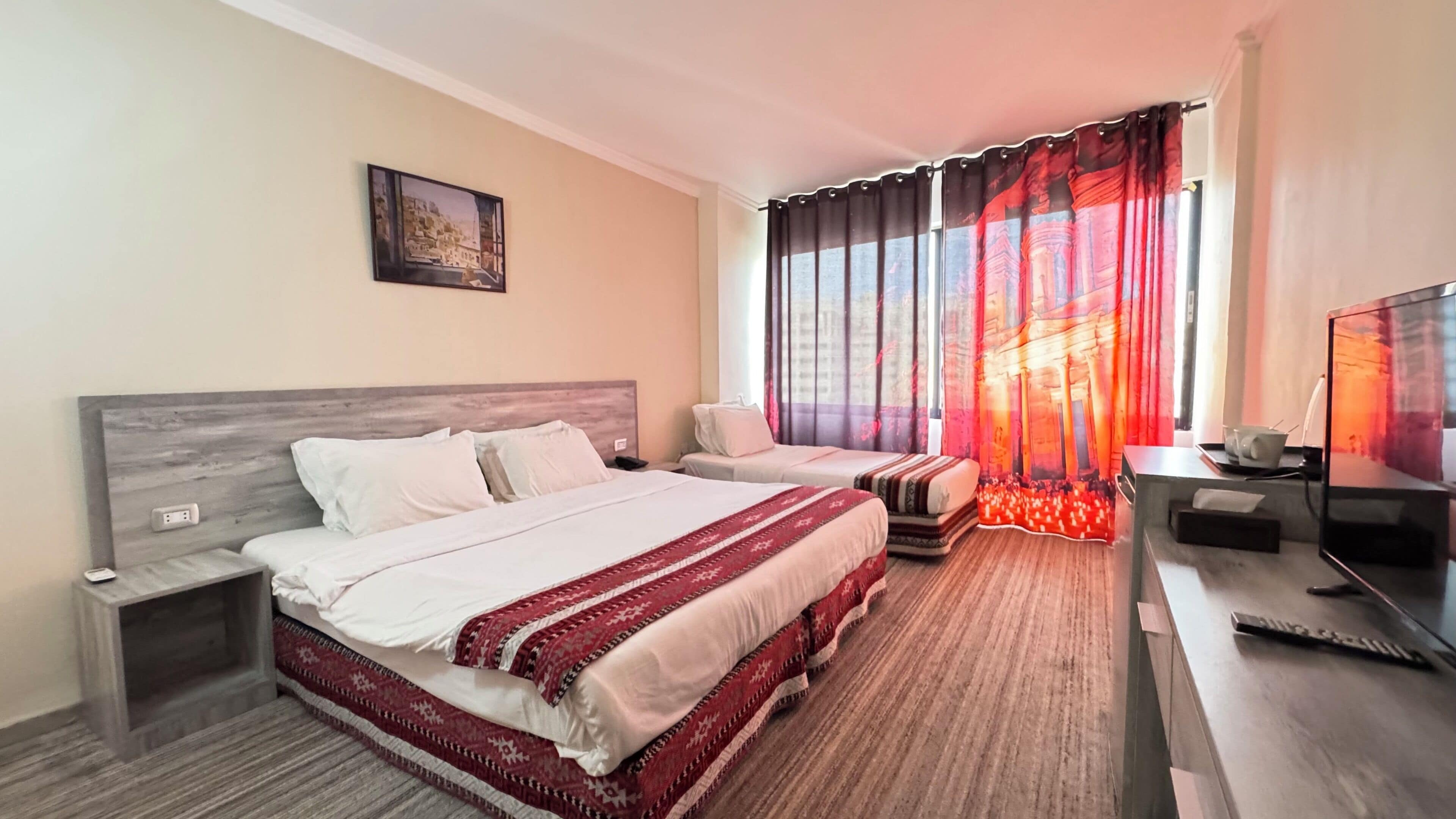 Basic Triple Room | Egyptian cotton sheets, premium bedding, down duvets, memory-foam beds