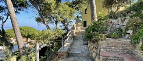 Overnattingsstedets uteområder