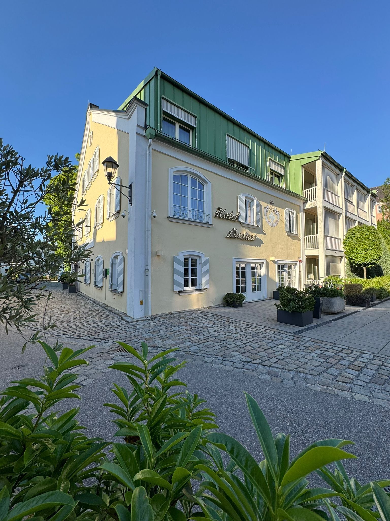 Fassade der Unterkunft