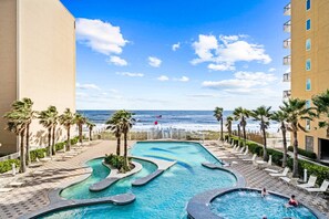 Indoor pool - Crystal Tower 1904 ~ Lazy River, In/Outdoor Pools, Hot Tub, Fitness + $400 in FREE Activities Daily (Gulf Shores)